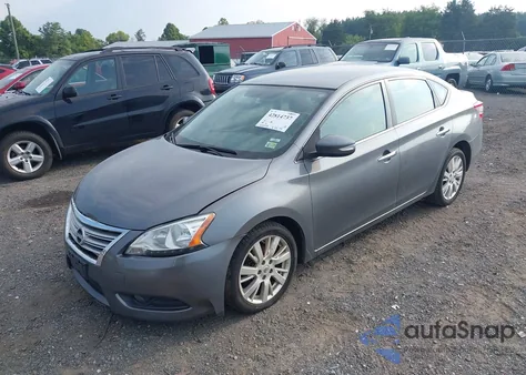 2015 Nissan Sentra Sl z USA, uszkodzony, nr VIN 3N1AB7AP9FY329798
